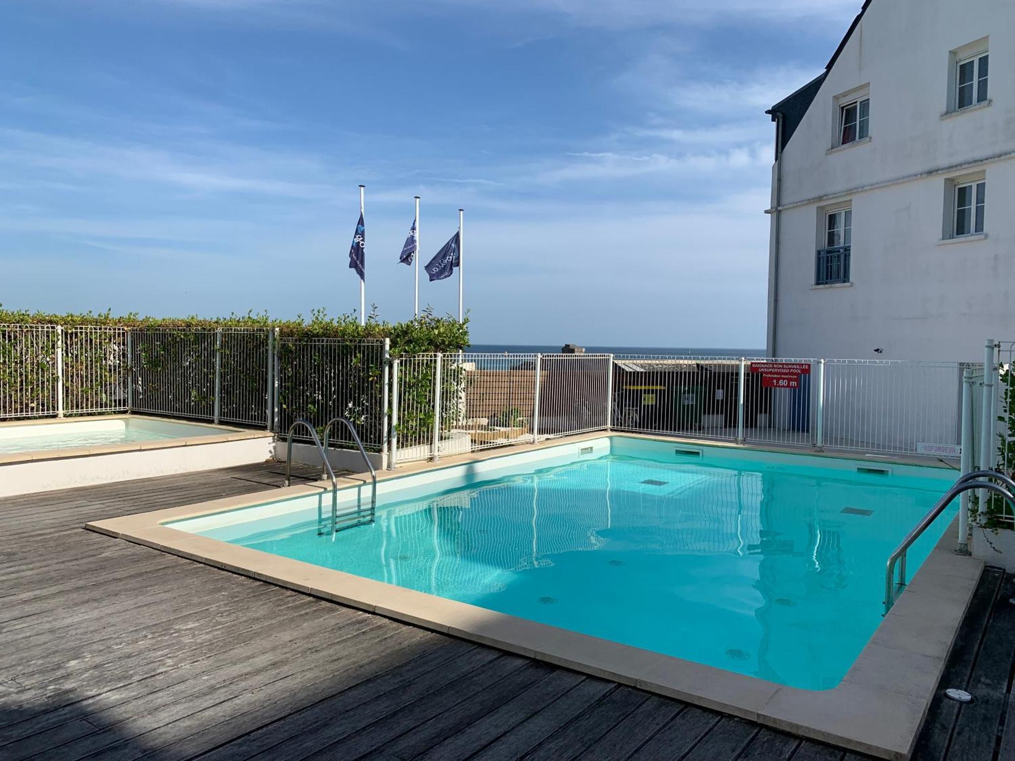 Duplex Vue Mer - Plage A 100M- 4 Lits - Parking Sous Sol Audierne Exterior photo