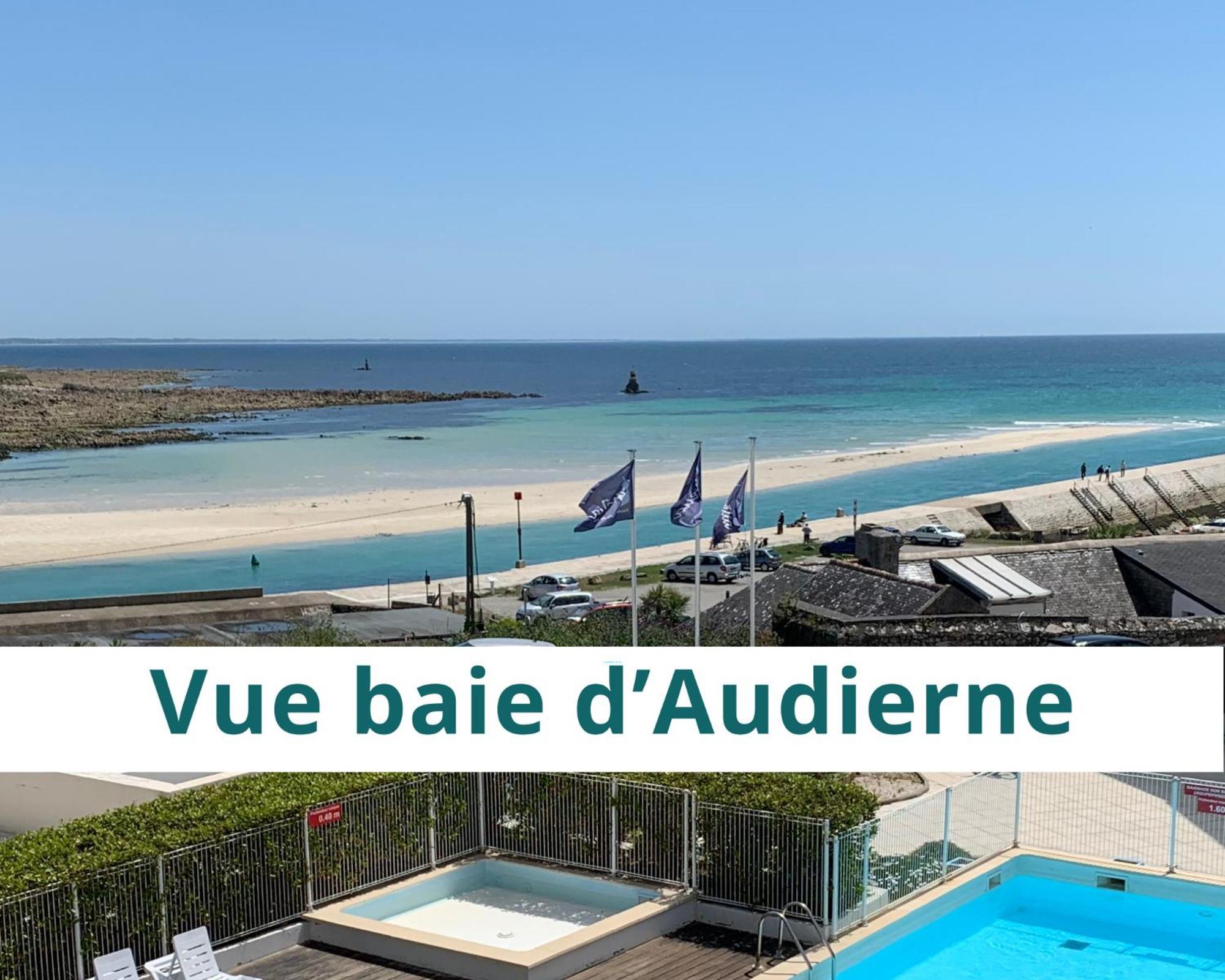 Duplex Vue Mer - Plage A 100M- 4 Lits - Parking Sous Sol Audierne Exterior photo