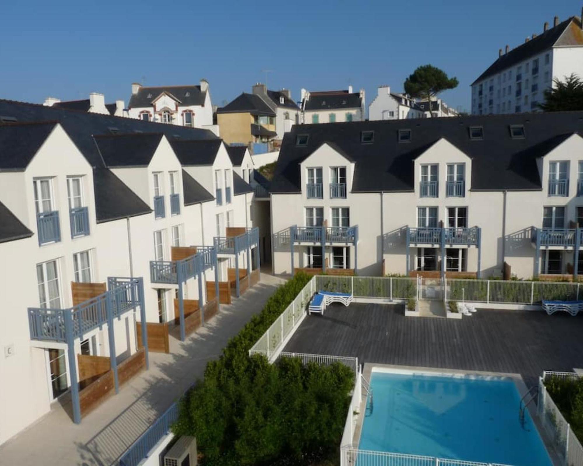 Duplex Vue Mer - Plage A 100M- 4 Lits - Parking Sous Sol Audierne Exterior photo